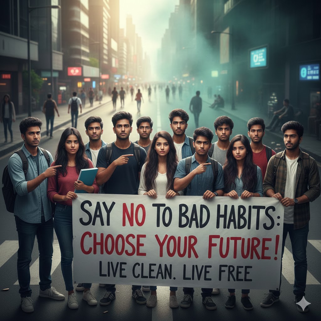 Call not to fall for bad habits